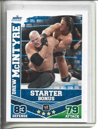 2010 Topps WWF/WWE Drew McIntyre