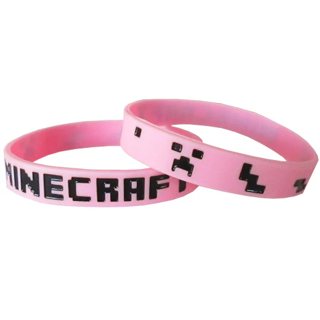 1 NEW Minecraft Wristband Bracelet Video Game Gear Accessories FREE SHIPPING