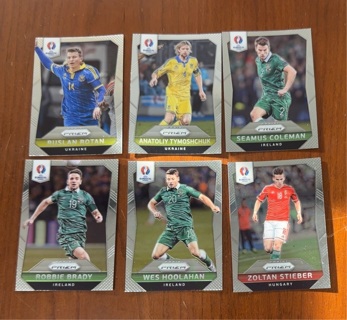 2016 Panini Prizm euro soccer lot