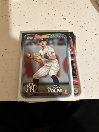 2024 topps future stars anthony volpe