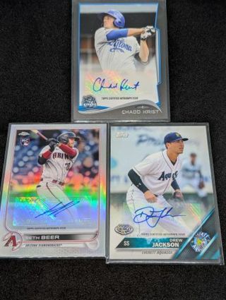 Massive MLB NFL NBA Autograph, Game Used Card Lot!!