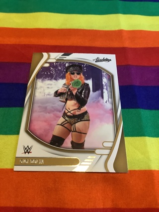 WWE 2022 Panini Chronicles Absolute Memorabilia Wrestling Card #129 Gigi Dolin Silver 