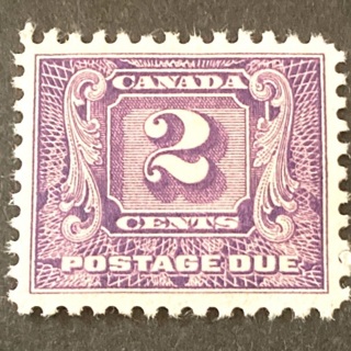 Canada postage due MLH