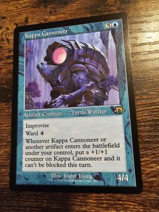 Magic the gathering mtg Kappa Cannoner retro frame card Modern Horizons 3