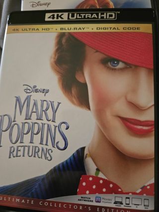 Mary Poppins returns digital 4k