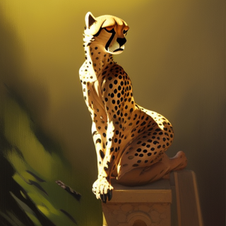 Listia Digital Collectible: Cool Cheetah