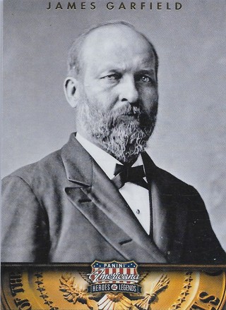 2012 Americana Heroes and Legends #20 James Garfield