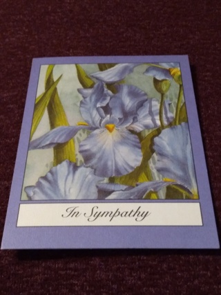 Sympathy Card - Bearded Beauty