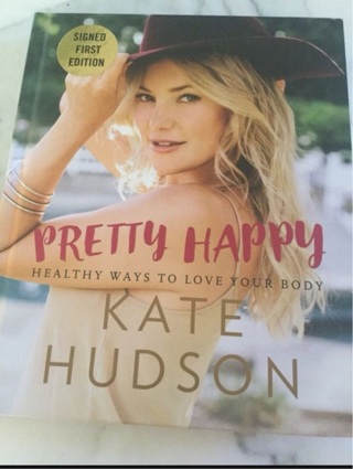 Pretty Happy Kate Hudson Signed Book