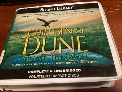 CHILDREN OF DUNE RECORDED BOOK