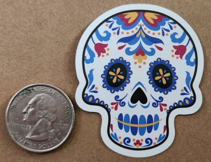 Sugar Skull Sticker #8