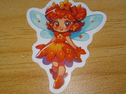 Fairy Cute one new vinyl laptop sticker no refunds regular mail only