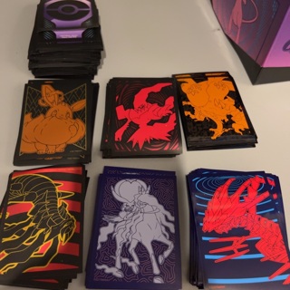 Over 200 Pokémon sleeves brand new 