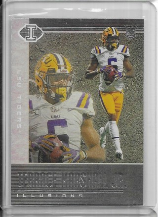 Terrace Marshall Jr 2021 Chronicles Draft Illusions #113 Rookie Card