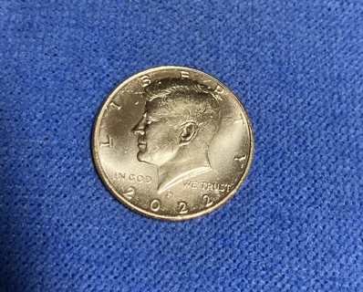 2022-P Kennedy Half Dollar out of Bank Roll