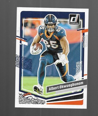 2023 DONRUSS ALBERT OKWUEGBUNAM #90