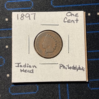 1897 Indian Head Cent