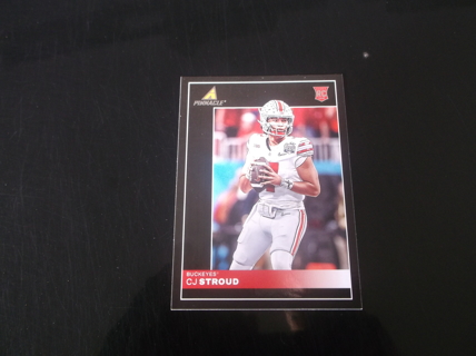 2023 Panini Chronicles Draft Picks Pinnacle  C.J. Stroud   rookie card  #  2   ohiostate buckeye 