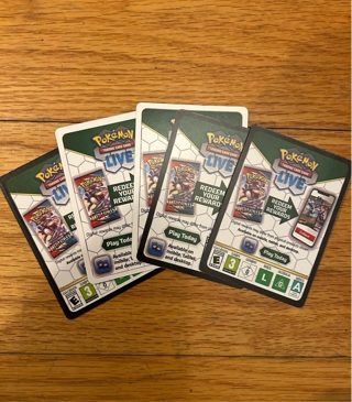 5 Pokémon LIVE TCG Online Code Cards—Choose Your Set! Messaged Same Day