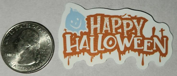 "Happy Halloween" Sticker