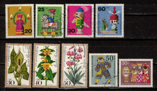 Germany Semipostals 1970s