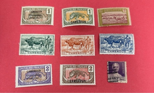 Cameroons stamp lot