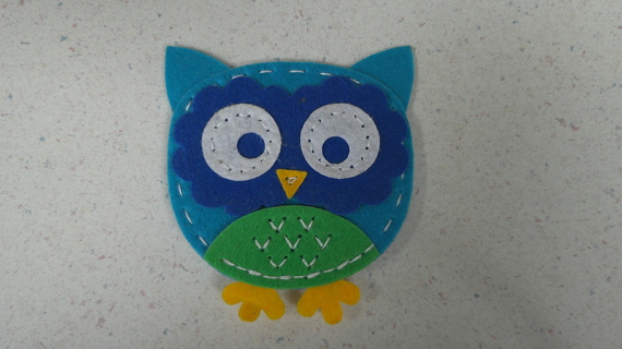 OWL Pouch Handmade