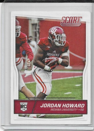 Jordan Howard 2016 Score #356 Rookie Card