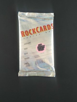 Rock Cards Sealed Mint Trading cards