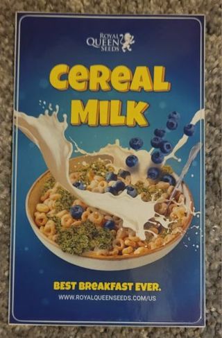 3x5 inch Cereal Milk Sticker