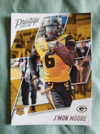 2018 Panini Prestige Rookie J'Mon Moore