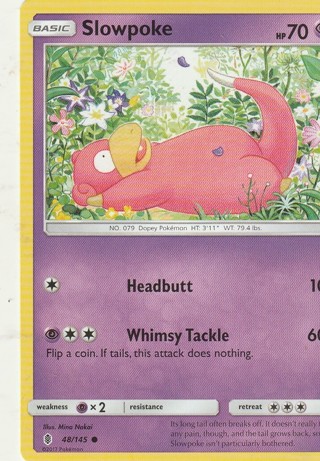 Pokemon Card: Slowpoke