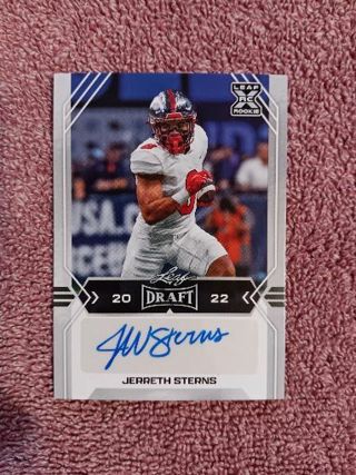 Bucs(R) Jerreth Sterns Autograph