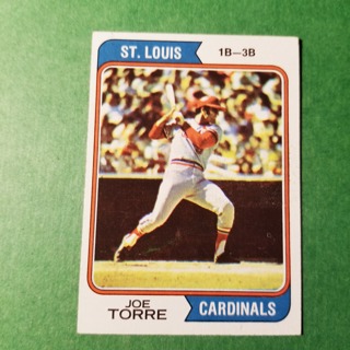 1974 - TOPPS BASEBALL CARD NO. 15 -JOE TORRE - CARDINALS