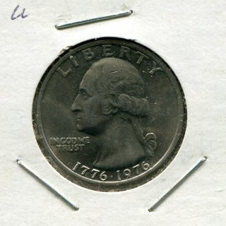 1976 P Washington Bicentennial Quarter-B.U.