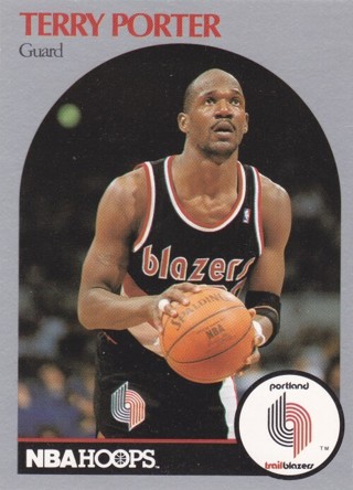 Terry Porter 1990-91 NBA Hoops Portland Trail Blazers