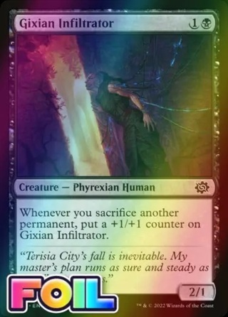 Gixian Infiltrator BRO MTG 98/287 FOIL COMMON