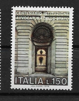 1976 Italy Sc1218 State Advocate's Office Centenary MNH