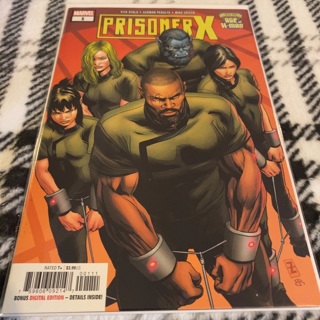 Prisoner X #1 Comic