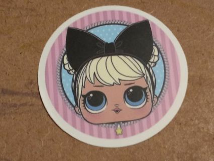 Cute one new vinyl lap top sticker no refunds regular mail very nice quality