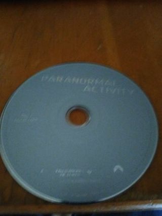 DVD: Paranormal Activity: Horror