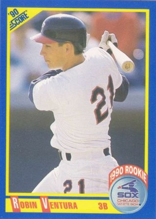 Robin Ventura 1990 Score Rookie Chicago White Sox