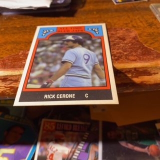 1986 tcma all time blue jays Rick cerone baseball card 