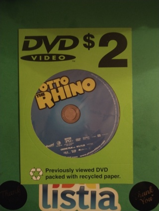 dvd otto the rhino free shipping