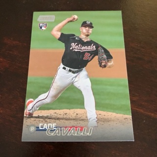 2023 Topps Stadium Club - [Base] #111  Cade Cavalli