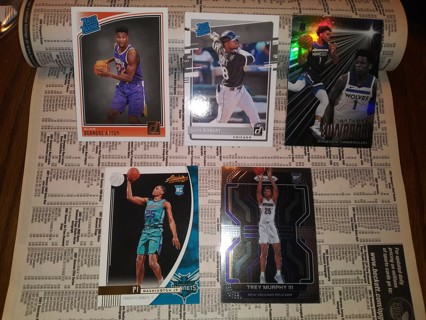 Five Card Basketball Rookie Lot