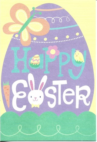 Brand New Never Been Used Easter Greeting Card With Envelope