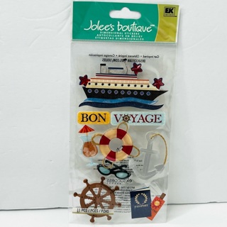 NIP Bon Voyage Cruise Stickers Jolee’s Boutique 