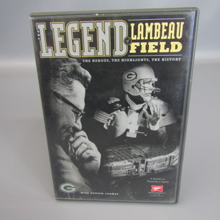 The Legend of Lambeau Field DVD Green Bay Packers Documentary 