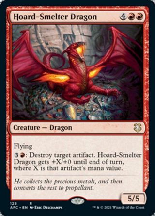 2022 MTG  Hoard Smelter Dragon #147 Rare